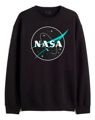 Poleron Sin Capucha Unisex Moda Geek Diseño De La Nasa