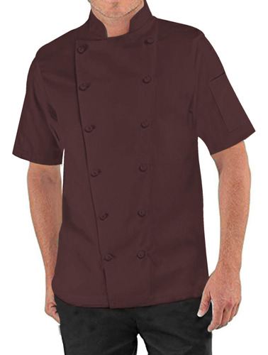 Chaleco Chef Unisex Manga Corta Multicolor Xs-6xl