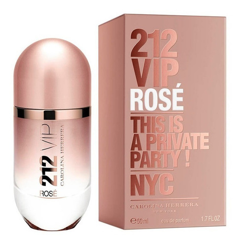 Carolina Herrera 212 Vip Rosé X 50 Ml