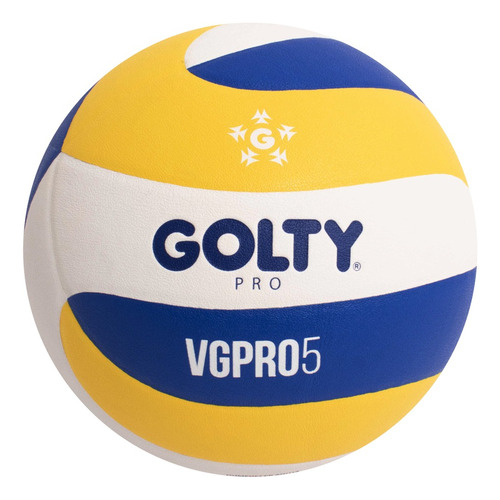 Balón De Voleibol Pro Golty No.5 Vgpro5 Color Amarillo