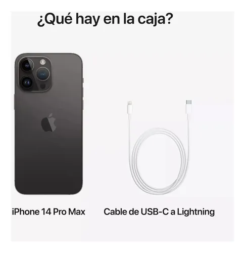 Apple iPhone 14 Pro Max (256 Gb) - Negro Espacial