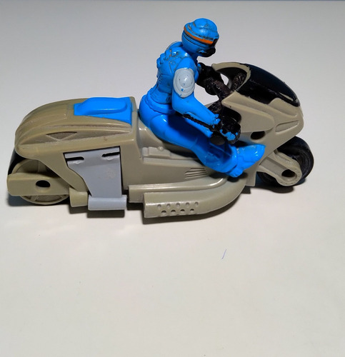 Muñeco Action Man En Moto (Usado)