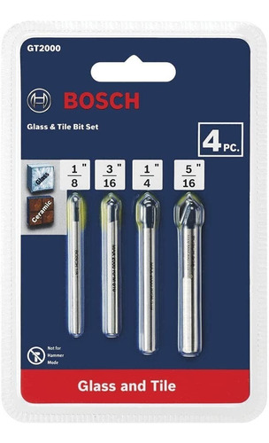 Mechas Para Vidrios Y Baldosas Bosch Cod: 2720800