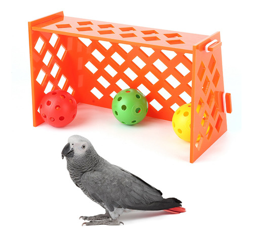 Mini Campo De Fútbol Toy Pet Para Entrenamiento De Aves
