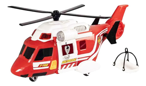 Teamsterz Helicoptero De Bombero 35 Cm Rescate Pr