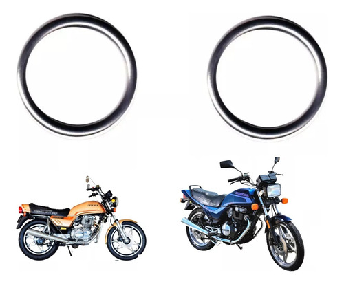 Anel De Vedação Escape Honda Cb 400 450 500 600