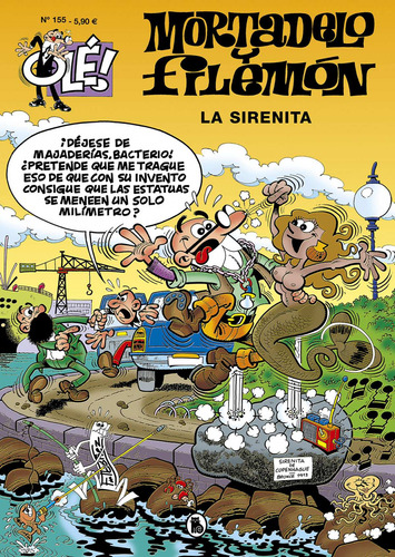 Libro - La Sirenita (olé! Mortadelo 155) 