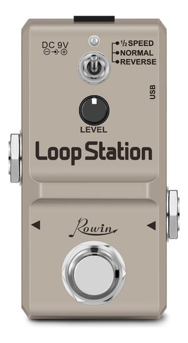 Pedal Loop Station Para Guitarra Rowin Ln-332s De 48 K, Ilim