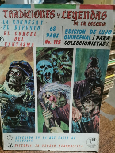 Comics Tradiciones Y Leyendas De La Colonia Número 115