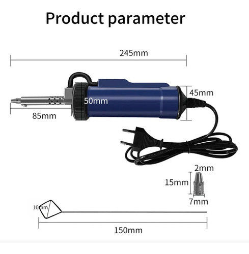 Wanlian Pistola De Soldadura Electrónica Automática De