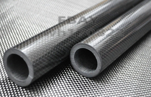 3 K Brillo Superficial De Fibra De Carbono Tubo Od44mm * Id4