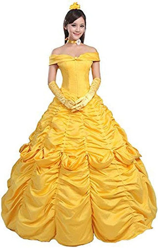 Disfraz De Bella Princesa Disney Para Damas Envio Gratis