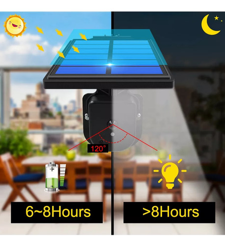 Luces De Calle Solares Para Exteriores Con Sensor De Movimie