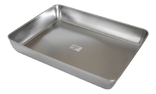 Imagen 1 de 3 de Asadera Rectangular 30 X 23 X 5.5 Cm Acero Inoxidable Goldsk