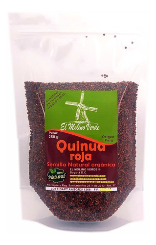 Quinua Roja Semilla X 250gr