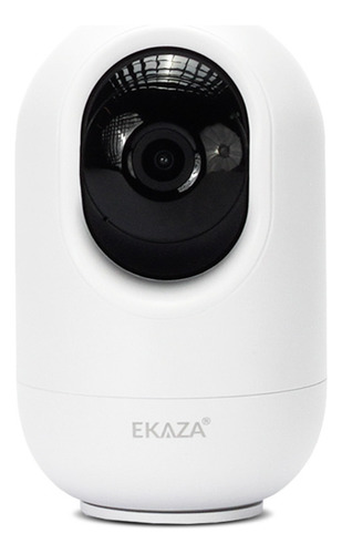 Câmera Inteligente Wifi Ekaza Quad Hd 2k 3mp Onvif Visão Noturna Tuya Smart Life Alexa Google 110v 220v Bivolt EKGD-T4117 Branca