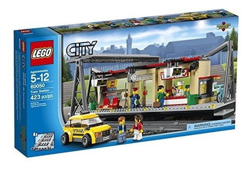 Lego City Trains Train Station 60050 Edificio De Juguete