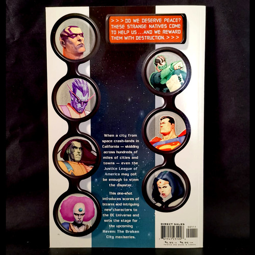 Inglés - Dc Comics - Jla Haven - Arrival - Tpb Pasta Suave