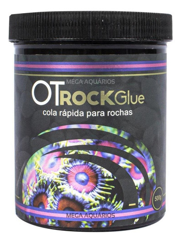 Oceantech Ot Rock Glue 500g Cola Rápida Rocha Natural