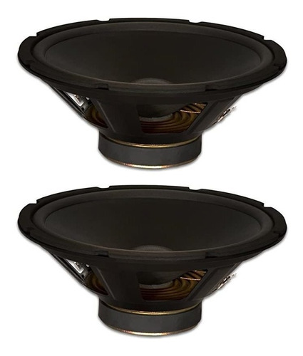 2 goldwood Sound Gw-412d Dual Bobina De Voz 12&#34; Woofer.