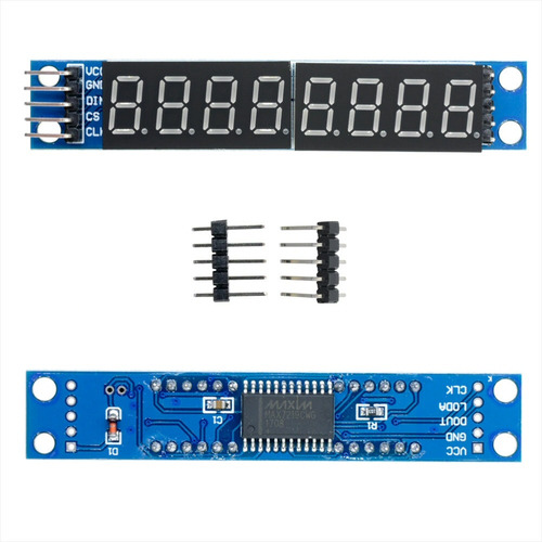 Modulo Display De 7 Segmentos, 8 Digitos, Driver Max7219