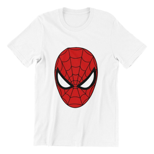 Polera Unisex Spiderman Araña Avengers Mascara Estampado ALG