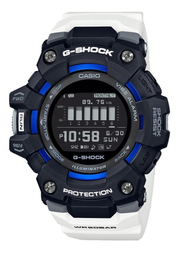 Reloj Casio G-shock G-squad Gbd100 Hombre Gbd-100-1a7cr Wht