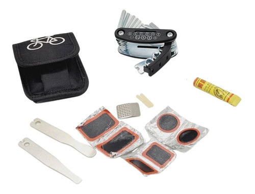 Kit De Herramienta Y Parches Para Bicicletas