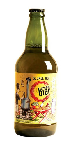  Cerveza Artesanal Cabesas Bier Blonde Ale 500ml 5% Alcohol 