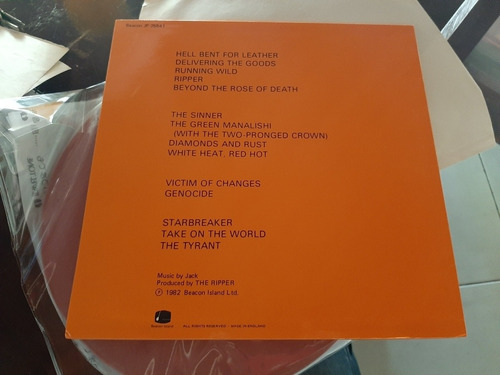 Imagem 2 de 3 de Lp Duplo Judas Priest - The Ripper - Live ´79