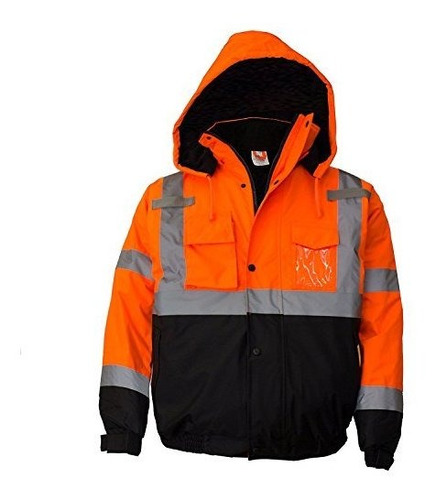 Chaleco Reflact New York Hi-viz Workwear Wj9011-xl Chaqueta 