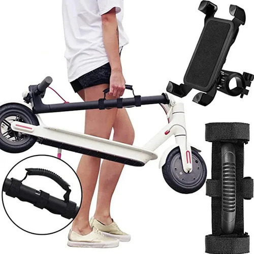 Scooter Eléctrico Universal Con Mango, Accesorios, Sc