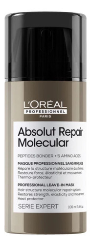 Crema Sin Enjuague Absolut Repair Molecular Loreal Pro 100ml