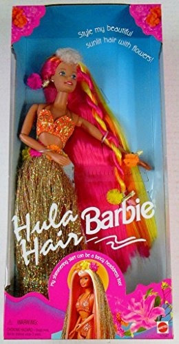 Rosa  Gold Hula Hair Barbie