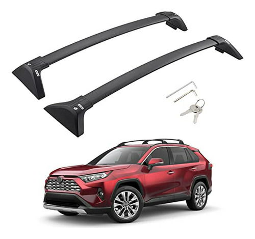 Barras De Techo Bloqueables Compatibles Con Toyota Rav4 2019