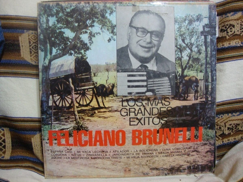 Vinilo Feliciano Brunelli Los Mas Grandes Exitos C3