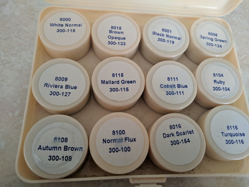 Imagen 3 de 4 de Kit De Esmaltes De Joyeria (para Metales)