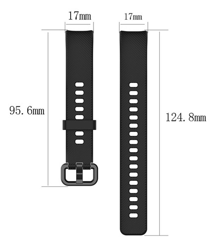 Pulsera De Silicona Para Huawei Honor Band 4/banda 5 Smart
