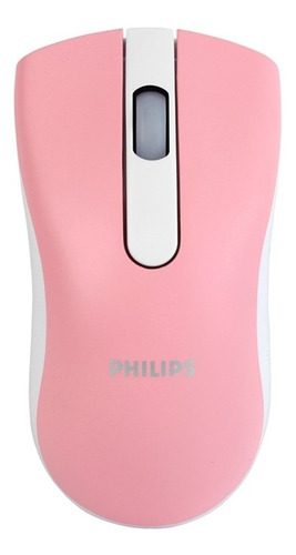 Mouse Philips M211 Inalambrico Rosa