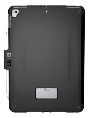 Funda Para iPad 10.2 Uag Scout Con Soporte Rígido Negro