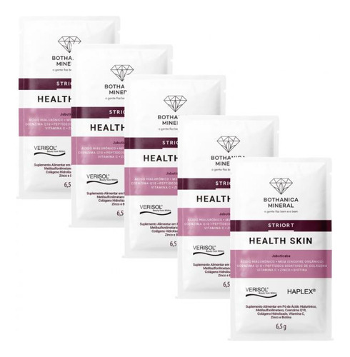 Colageno Striort - Health Skin - Jabuticaba - 30 Saches