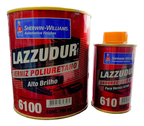  Barniz Transparente Lazzudur Automotriz Sherwinwiliams 6100