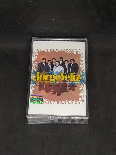 Cassette Jorge Veliz Y Los Sant. El Triunfador Supercultura