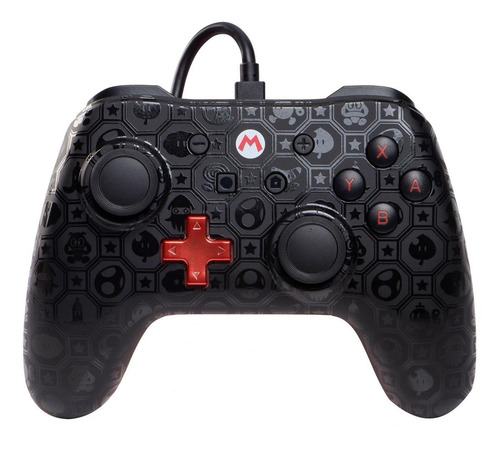 Control Pro Powera Nintendo Switch Mario Shadow Edition