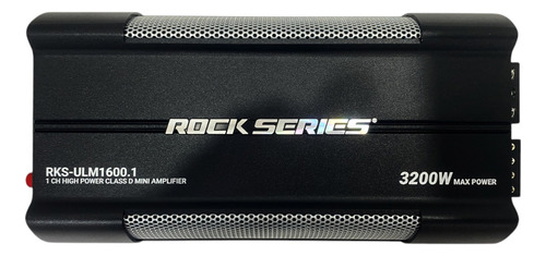 Mini Amplificador 1 Canal Rock Series Rks-ulm1600.1 3200w