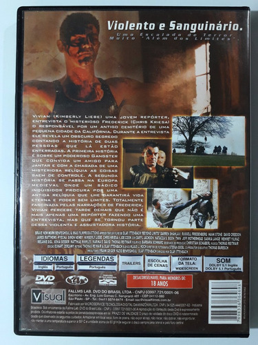 Dvd Além Dos Limites Darren Shahlavi Joe Cook