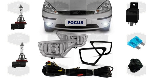 Kit  Faro Auxiliar Ford Focus 2004 2005 2006 2007