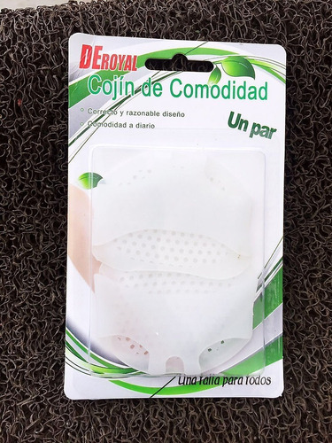 Imagen 2 de 2 de 6 Pares Plantilla Gel Planta Pie Metatarso, Ortesis