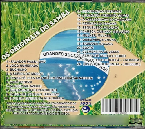 Quem Perde É Que Chora - Os Originais do Samba