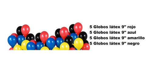 Globo Feliz Cumpleaños Metálico Mujer Maravilla Wonder Woman Color Rojo